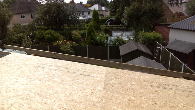 18mm OSB roof sheathing